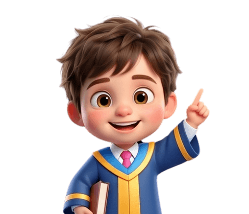 SpaceKids child mascot sharing dental health tips